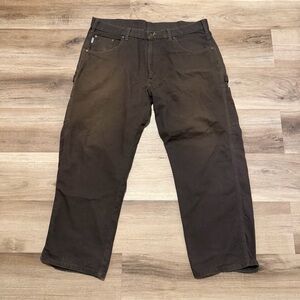 Carhartt B159 DKB Loose Original Fit Canvas Pants Dark Brown Men’s 40x30